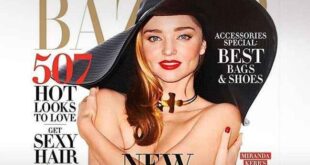 Τόπλες σε εξώφυλλο περιοδικού η Miranda Kerr