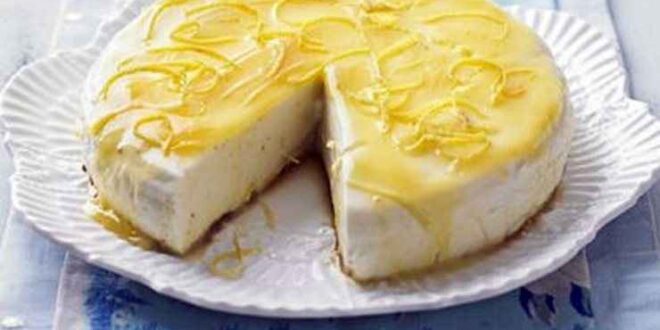 Cheesecake με λεμόνι και μασκαρπόνε