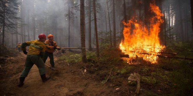 Και ο ρωσικός στρατός στη μάχη για την κατάσβεση των πυρκαγιών στη Σιβηρία