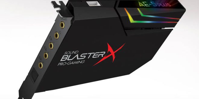 Sound BlasterX AE-5 Plus: Καλύτερη δε γίνεται στην κατηγορία Gaming Sound Cards