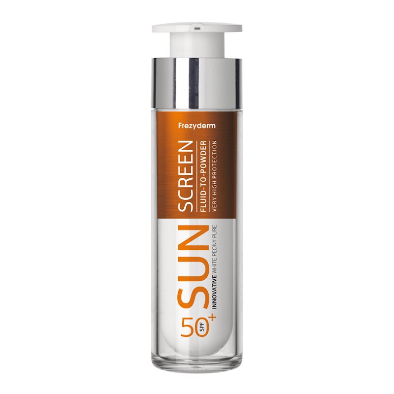 SUN SCREEN FLUID TO POWDER SPF50