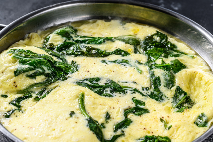 Spinach-Omelet